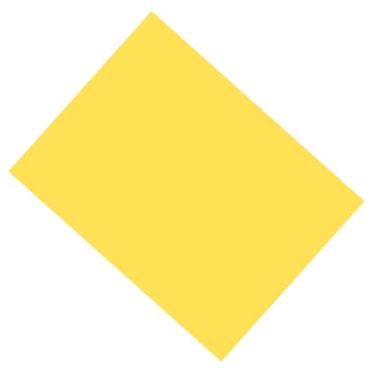 UCreate&#xAE; Yellow Coated Poster Board, 25ct.